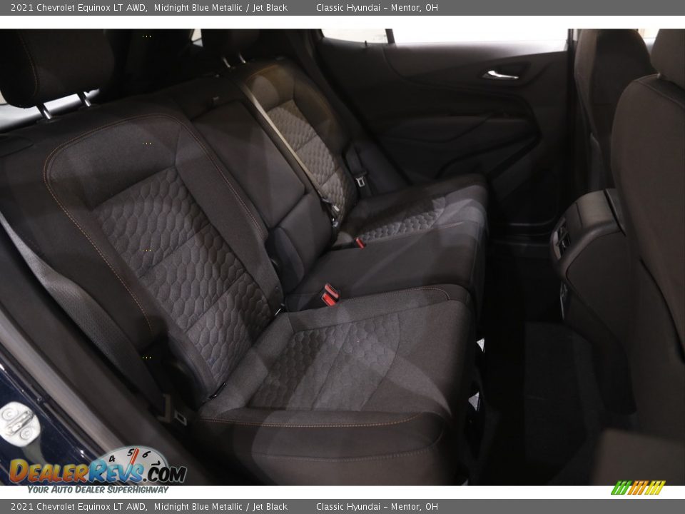 2021 Chevrolet Equinox LT AWD Midnight Blue Metallic / Jet Black Photo #14