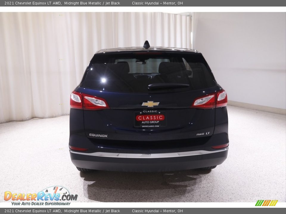 2021 Chevrolet Equinox LT AWD Midnight Blue Metallic / Jet Black Photo #16