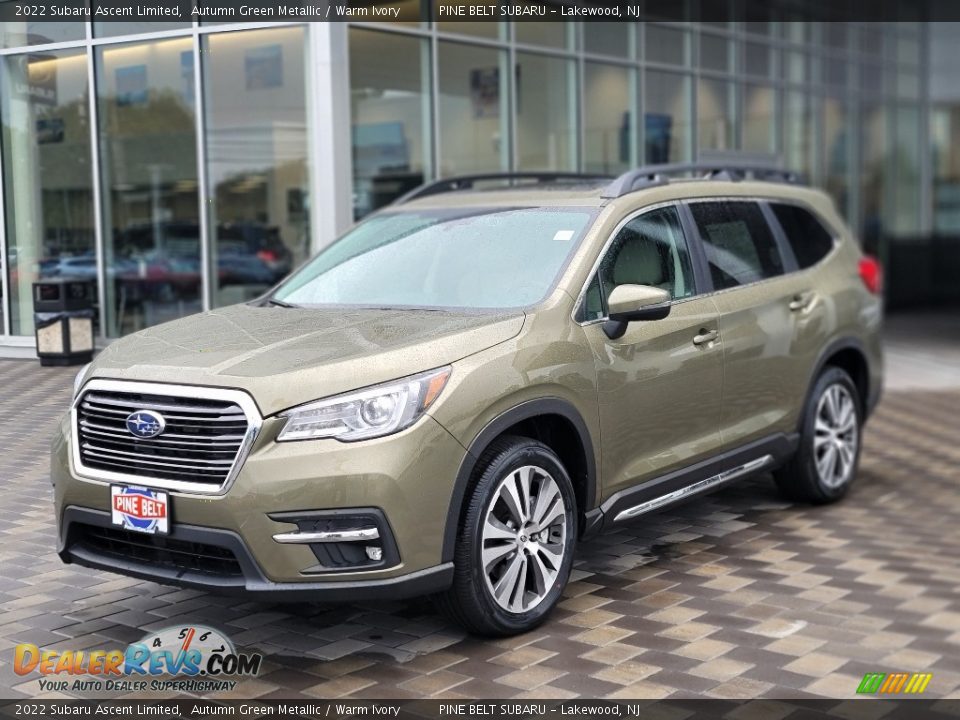 2022 Subaru Ascent Limited Autumn Green Metallic / Warm Ivory Photo #1