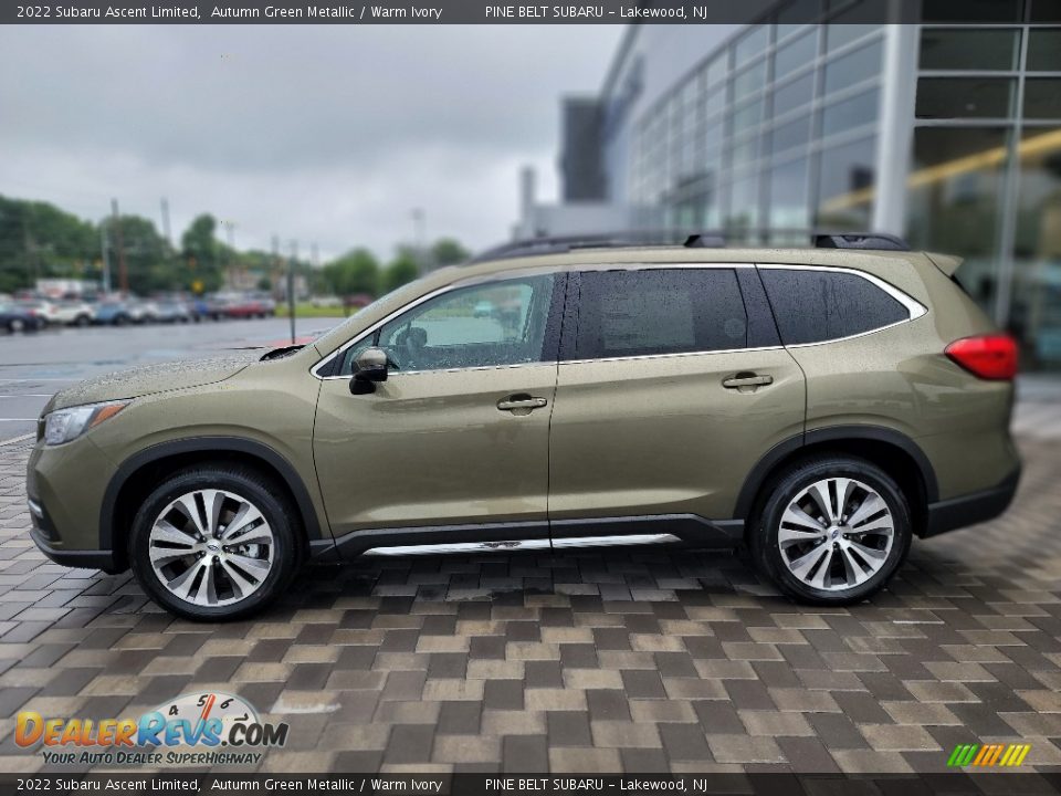 Autumn Green Metallic 2022 Subaru Ascent Limited Photo #4