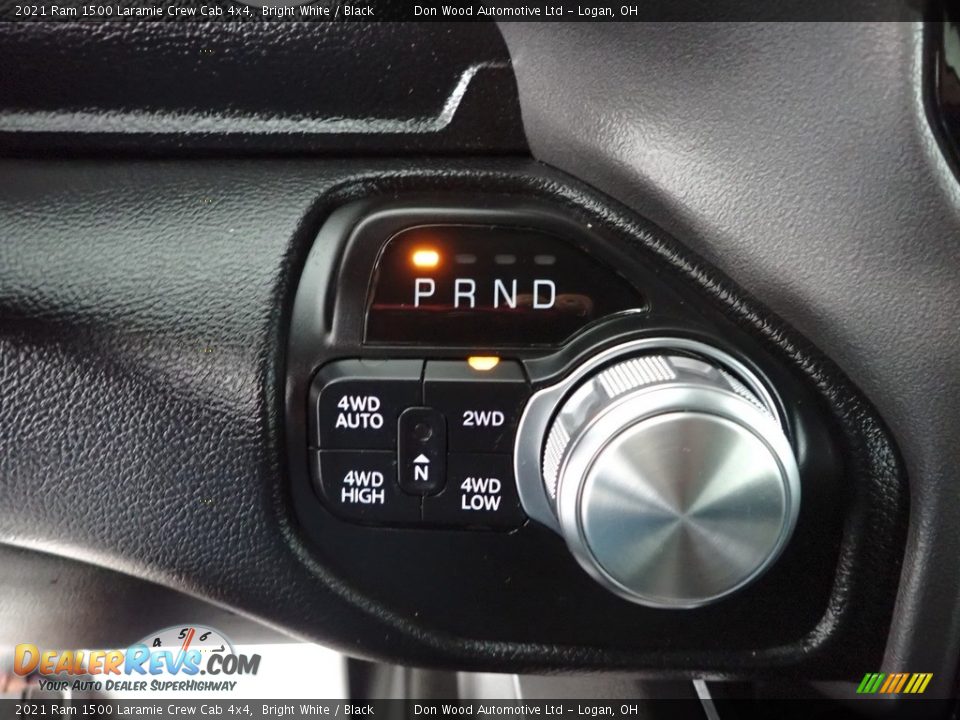 2021 Ram 1500 Laramie Crew Cab 4x4 Bright White / Black Photo #19