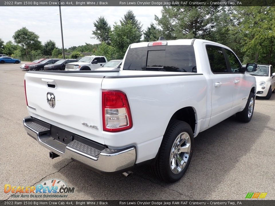 2022 Ram 1500 Big Horn Crew Cab 4x4 Bright White / Black Photo #5