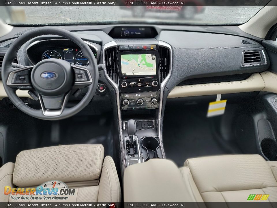 Warm Ivory Interior - 2022 Subaru Ascent Limited Photo #10