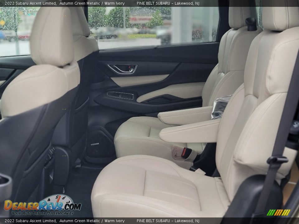 Rear Seat of 2022 Subaru Ascent Limited Photo #13