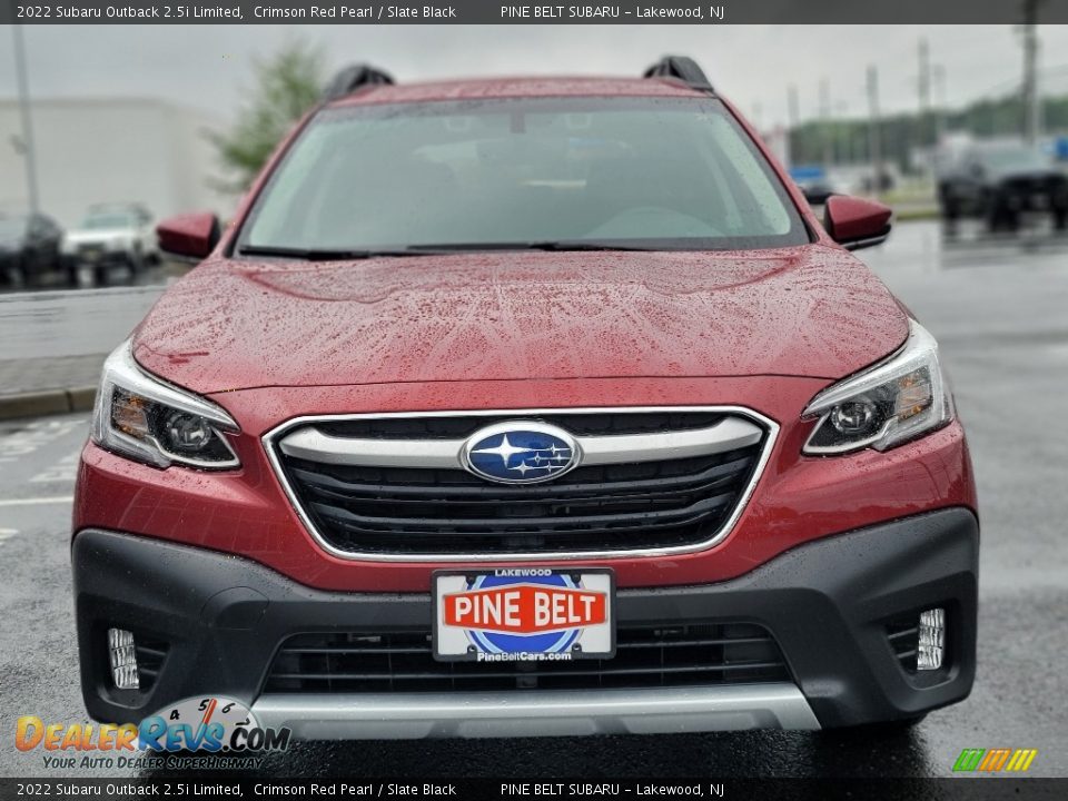 2022 Subaru Outback 2.5i Limited Crimson Red Pearl / Slate Black Photo #3