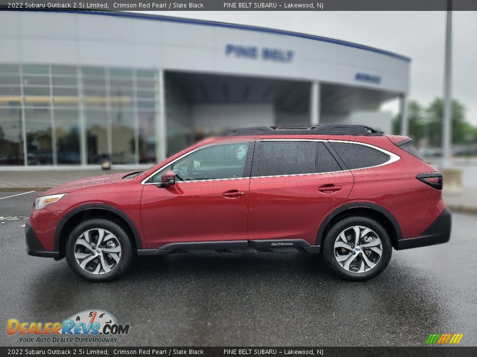 Crimson Red Pearl 2022 Subaru Outback 2.5i Limited Photo #4