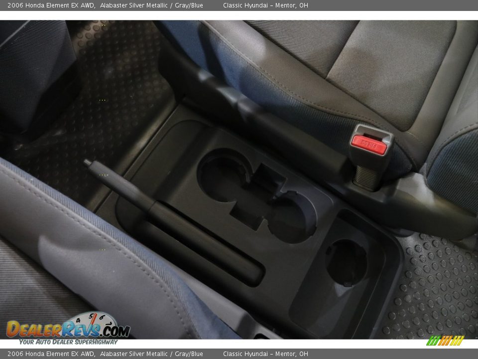 2006 Honda Element EX AWD Alabaster Silver Metallic / Gray/Blue Photo #10