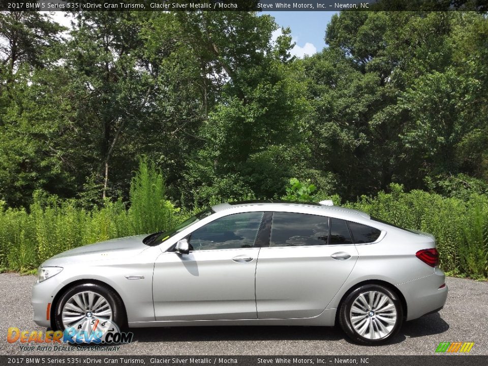 Glacier Silver Metallic 2017 BMW 5 Series 535i xDrive Gran Turismo Photo #1