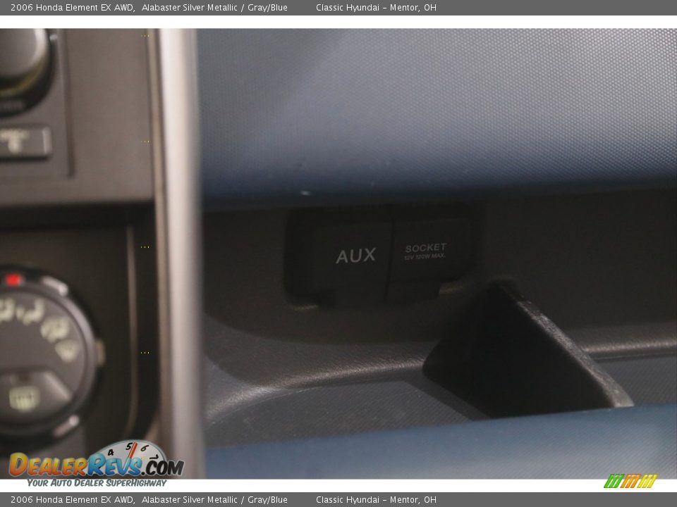 2006 Honda Element EX AWD Alabaster Silver Metallic / Gray/Blue Photo #11