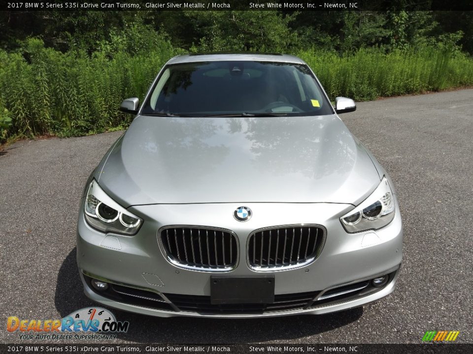 Glacier Silver Metallic 2017 BMW 5 Series 535i xDrive Gran Turismo Photo #3