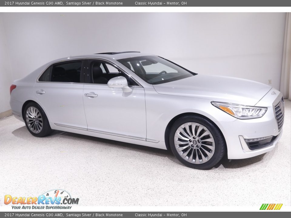 Santiago Silver 2017 Hyundai Genesis G90 AWD Photo #1