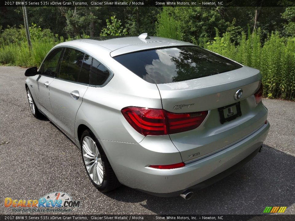 2017 BMW 5 Series 535i xDrive Gran Turismo Glacier Silver Metallic / Mocha Photo #8