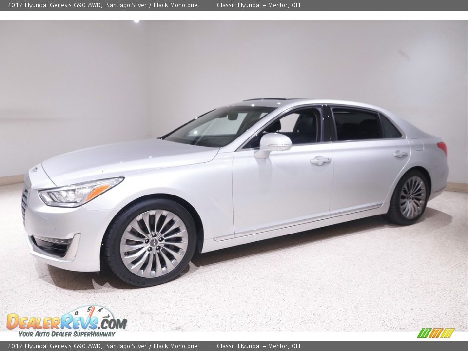 Front 3/4 View of 2017 Hyundai Genesis G90 AWD Photo #3