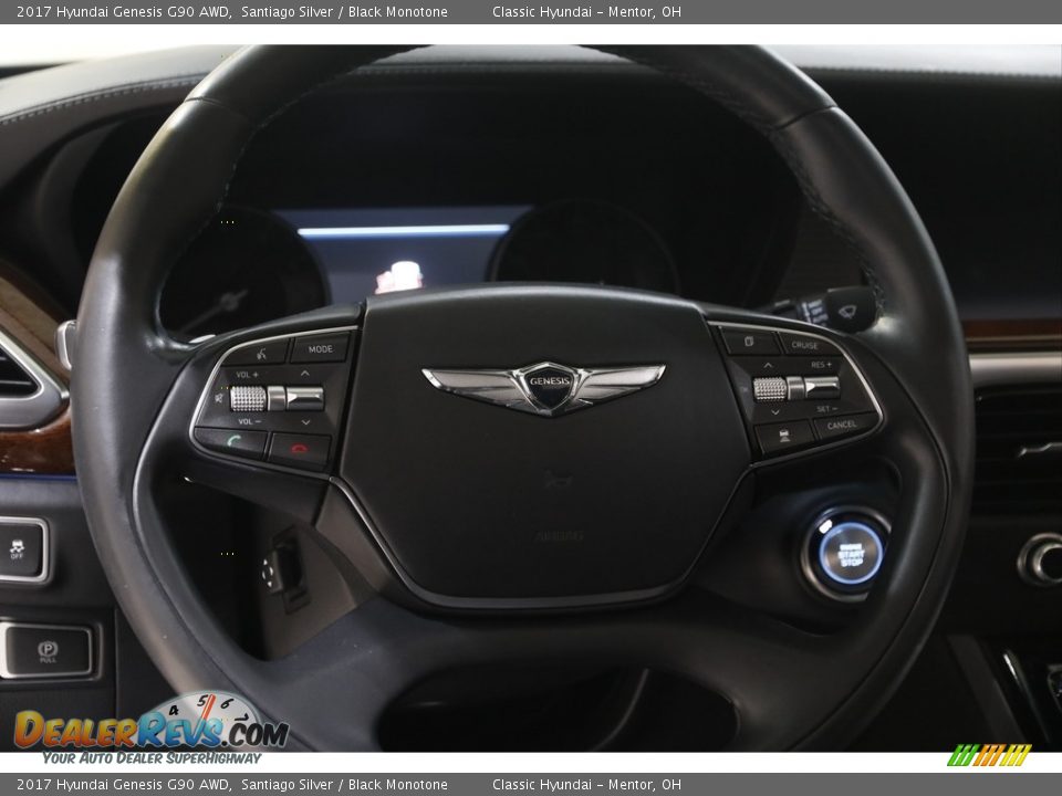 2017 Hyundai Genesis G90 AWD Steering Wheel Photo #7