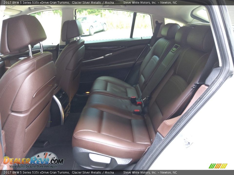 Rear Seat of 2017 BMW 5 Series 535i xDrive Gran Turismo Photo #12