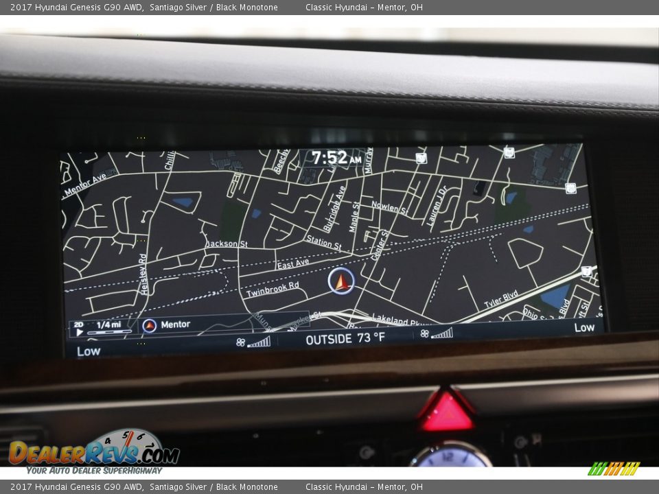 Navigation of 2017 Hyundai Genesis G90 AWD Photo #10