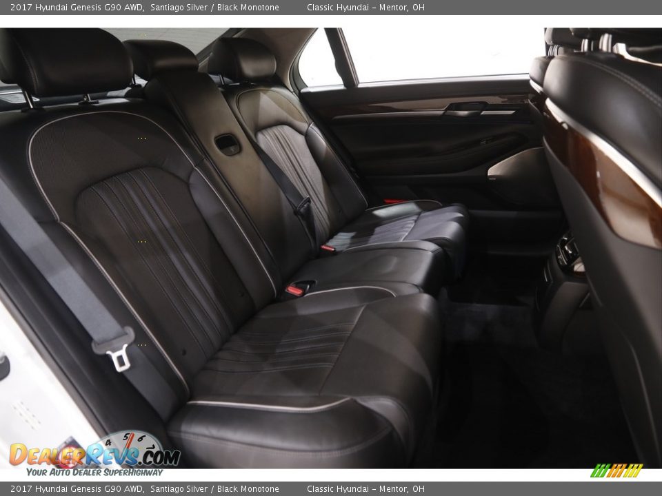 Rear Seat of 2017 Hyundai Genesis G90 AWD Photo #19