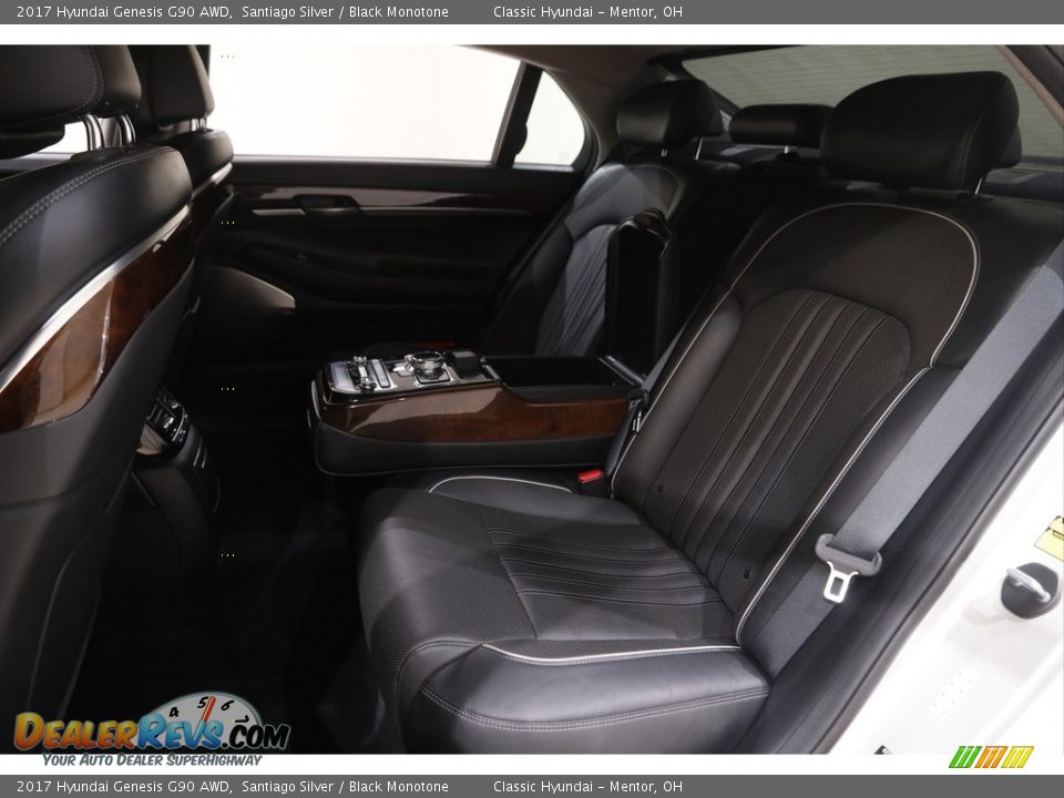 Rear Seat of 2017 Hyundai Genesis G90 AWD Photo #21