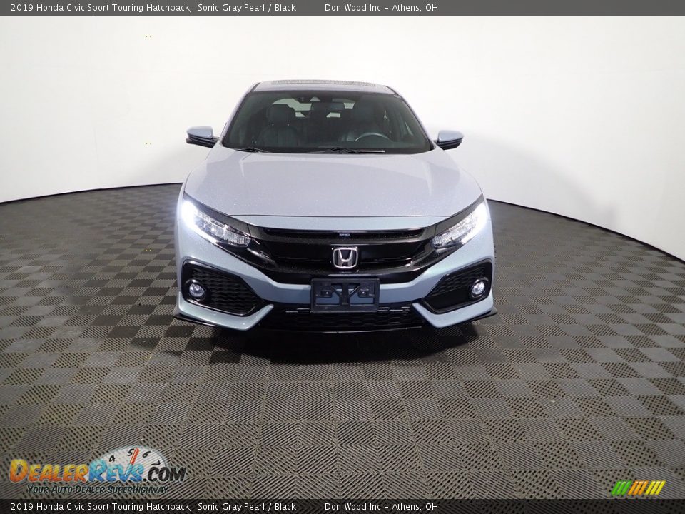 2019 Honda Civic Sport Touring Hatchback Sonic Gray Pearl / Black Photo #6