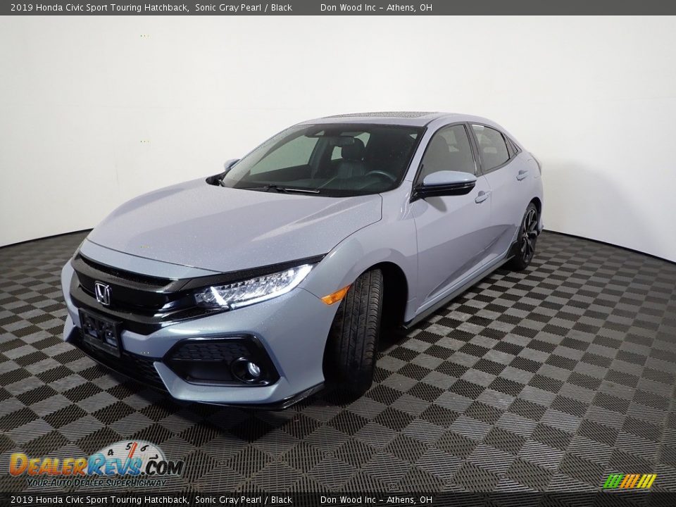 2019 Honda Civic Sport Touring Hatchback Sonic Gray Pearl / Black Photo #7