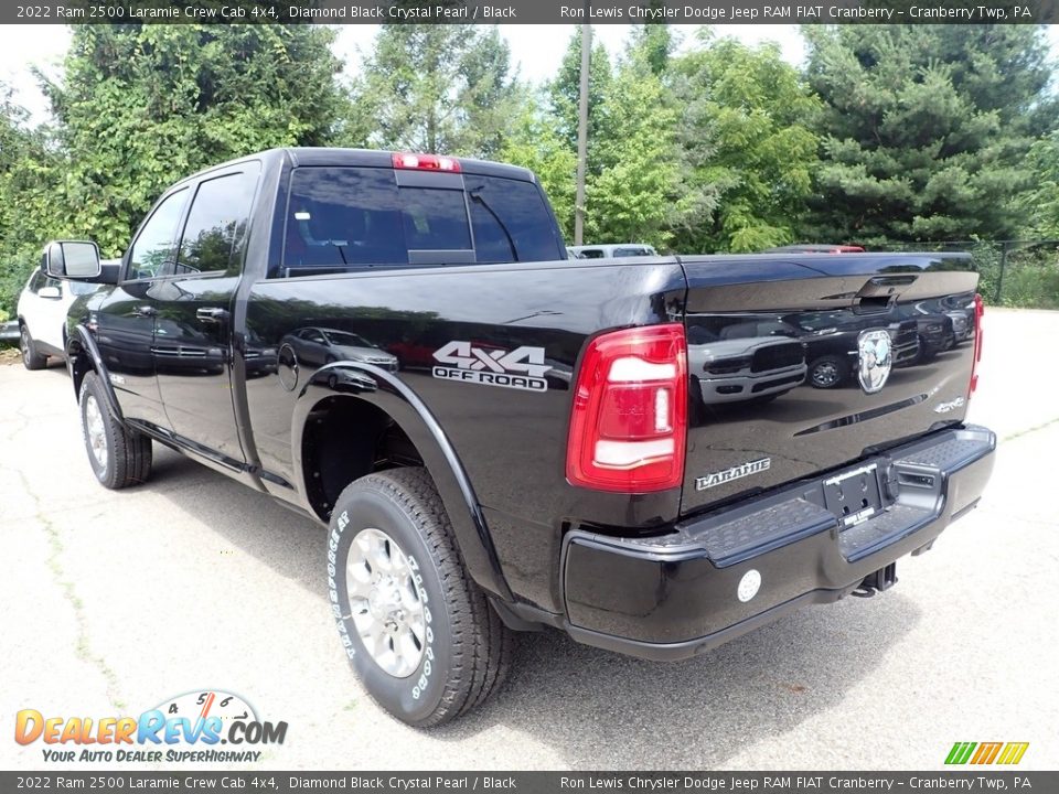 2022 Ram 2500 Laramie Crew Cab 4x4 Diamond Black Crystal Pearl / Black Photo #3