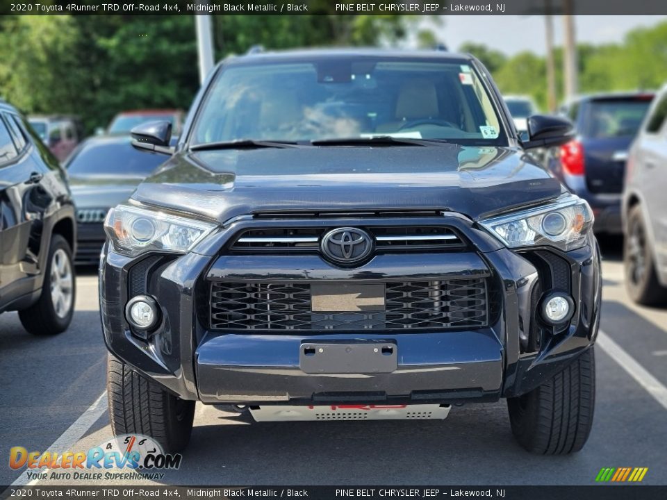 2020 Toyota 4Runner TRD Off-Road 4x4 Midnight Black Metallic / Black Photo #2