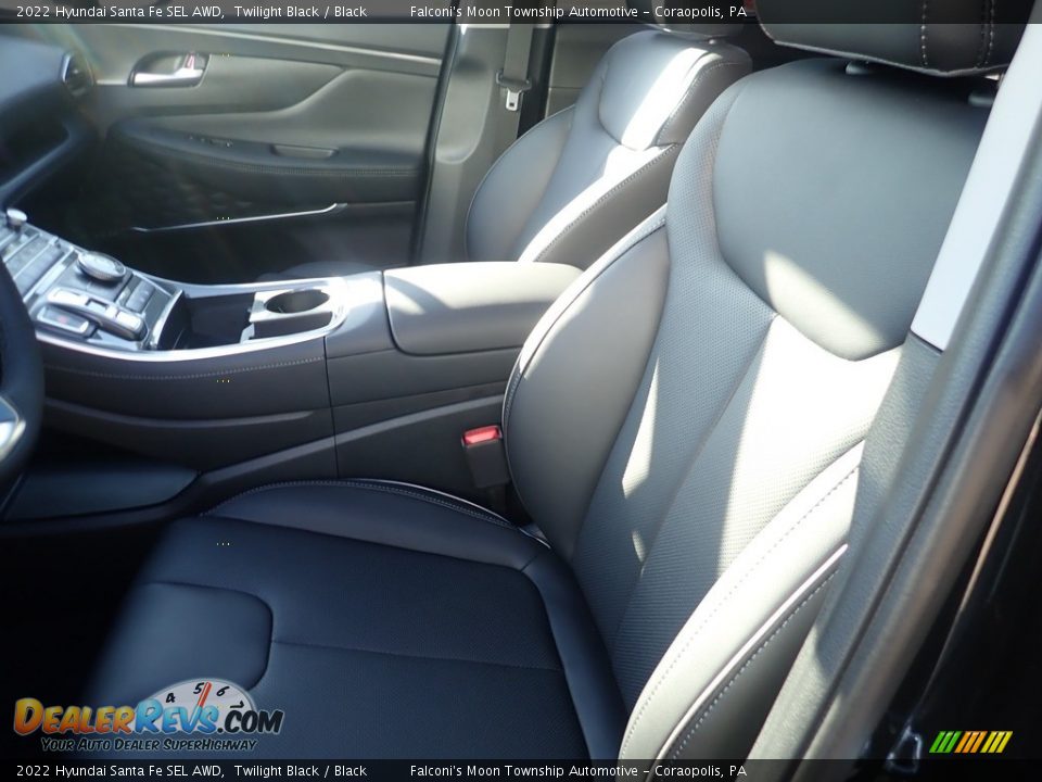 2022 Hyundai Santa Fe SEL AWD Twilight Black / Black Photo #11