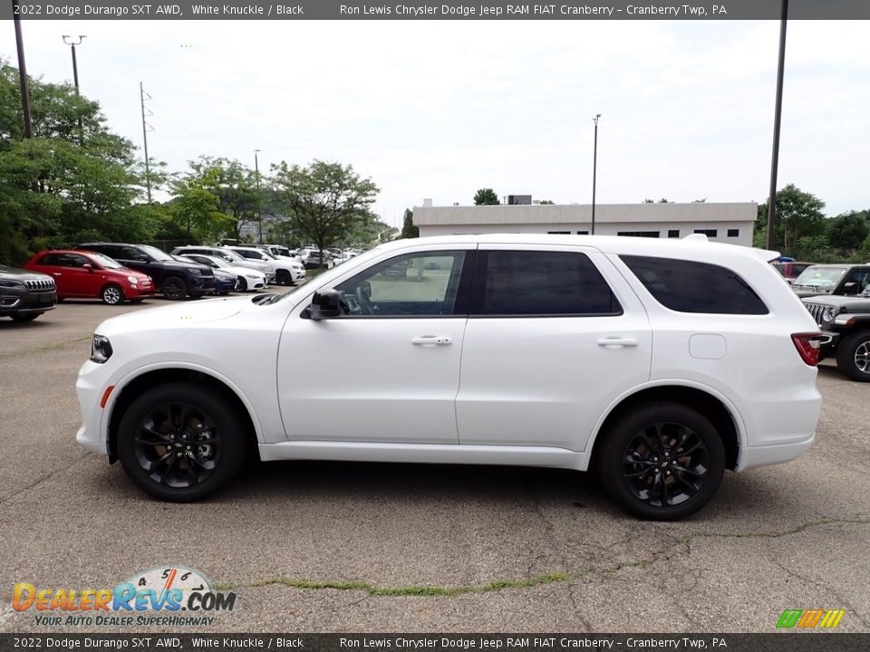 2022 Dodge Durango SXT AWD White Knuckle / Black Photo #2