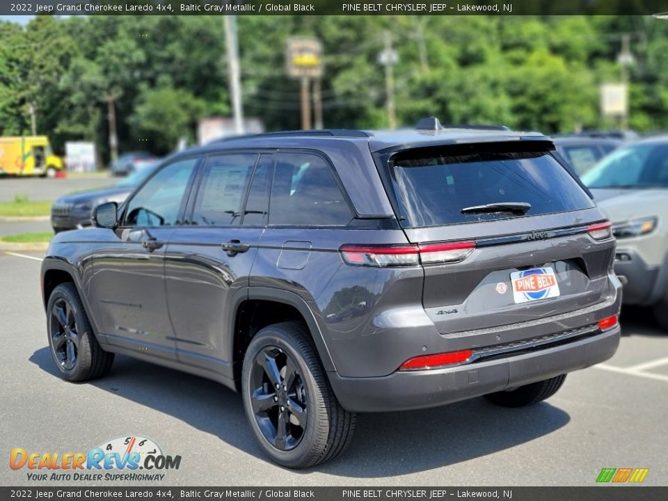 2022 Jeep Grand Cherokee Laredo 4x4 Baltic Gray Metallic / Global Black Photo #6