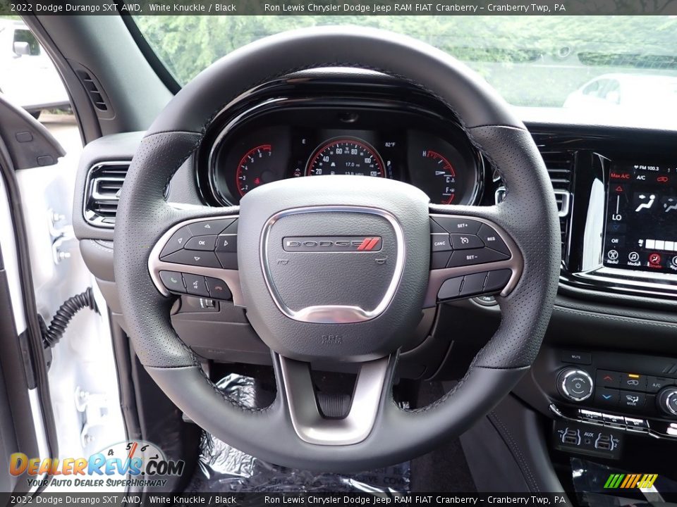 2022 Dodge Durango SXT AWD White Knuckle / Black Photo #19