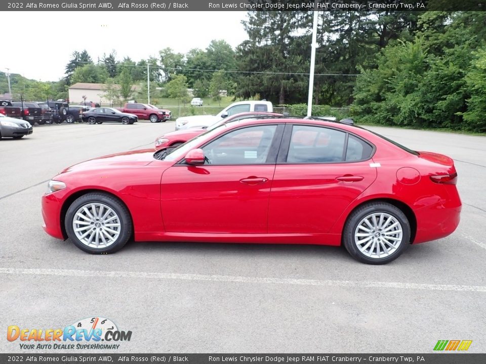 Alfa Rosso (Red) 2022 Alfa Romeo Giulia Sprint AWD Photo #2