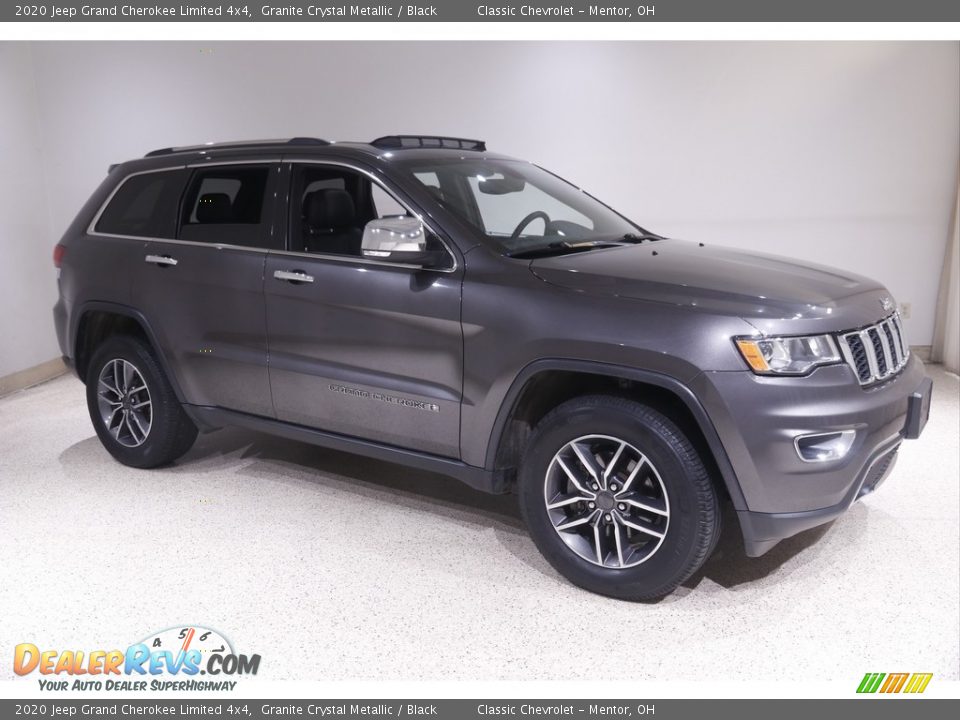 2020 Jeep Grand Cherokee Limited 4x4 Granite Crystal Metallic / Black Photo #1