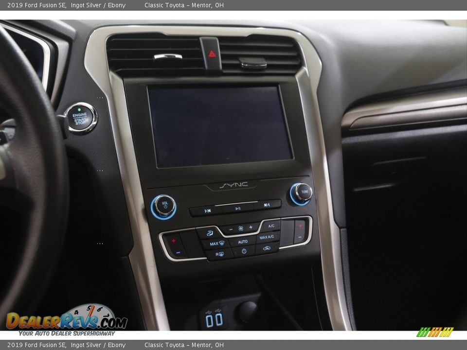 2019 Ford Fusion SE Ingot Silver / Ebony Photo #10