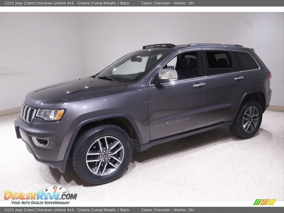 2020 Jeep Grand Cherokee Limited 4x4 Granite Crystal Metallic / Black Photo #3