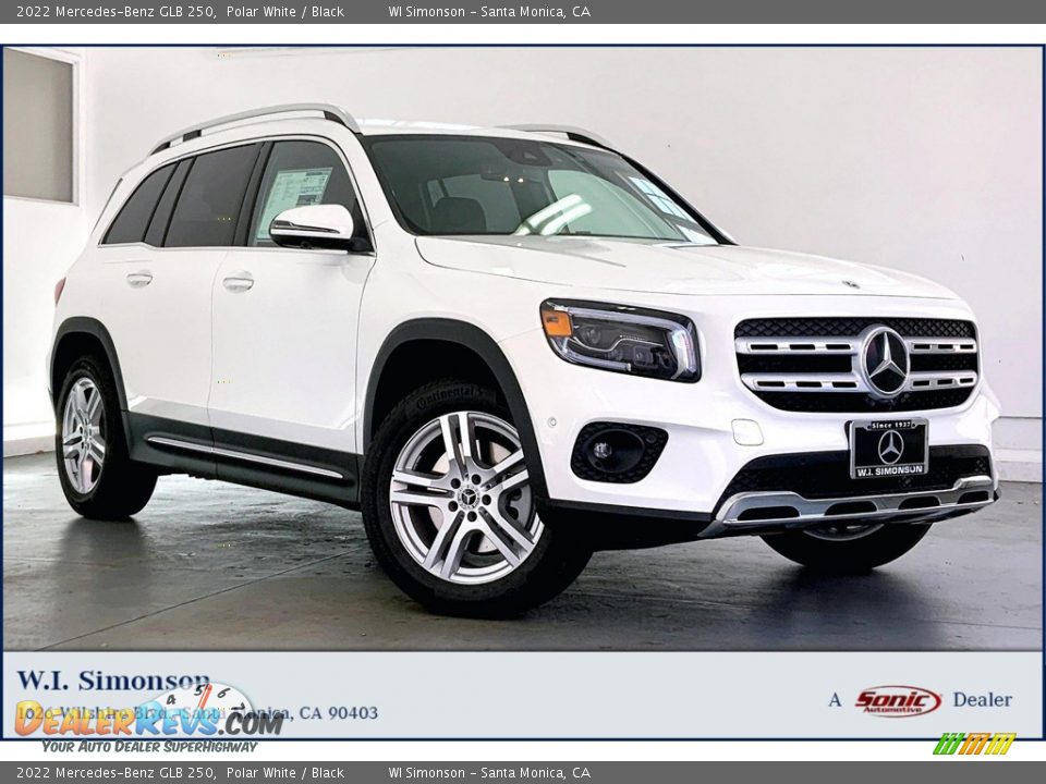 2022 Mercedes-Benz GLB 250 Polar White / Black Photo #1