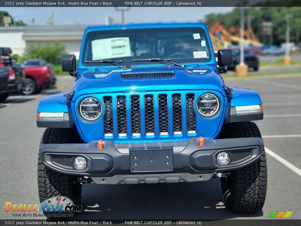 2022 Jeep Gladiator Mojave 4x4 Hydro Blue Pearl / Black Photo #3
