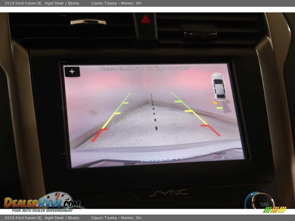 2019 Ford Fusion SE Ingot Silver / Ebony Photo #14