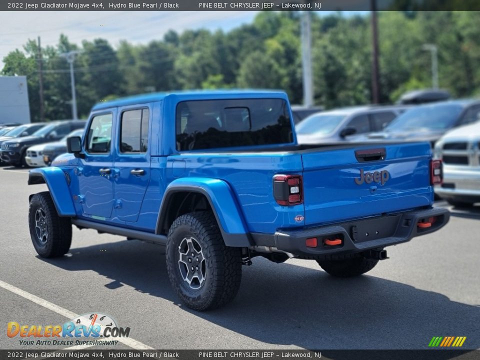 2022 Jeep Gladiator Mojave 4x4 Hydro Blue Pearl / Black Photo #6