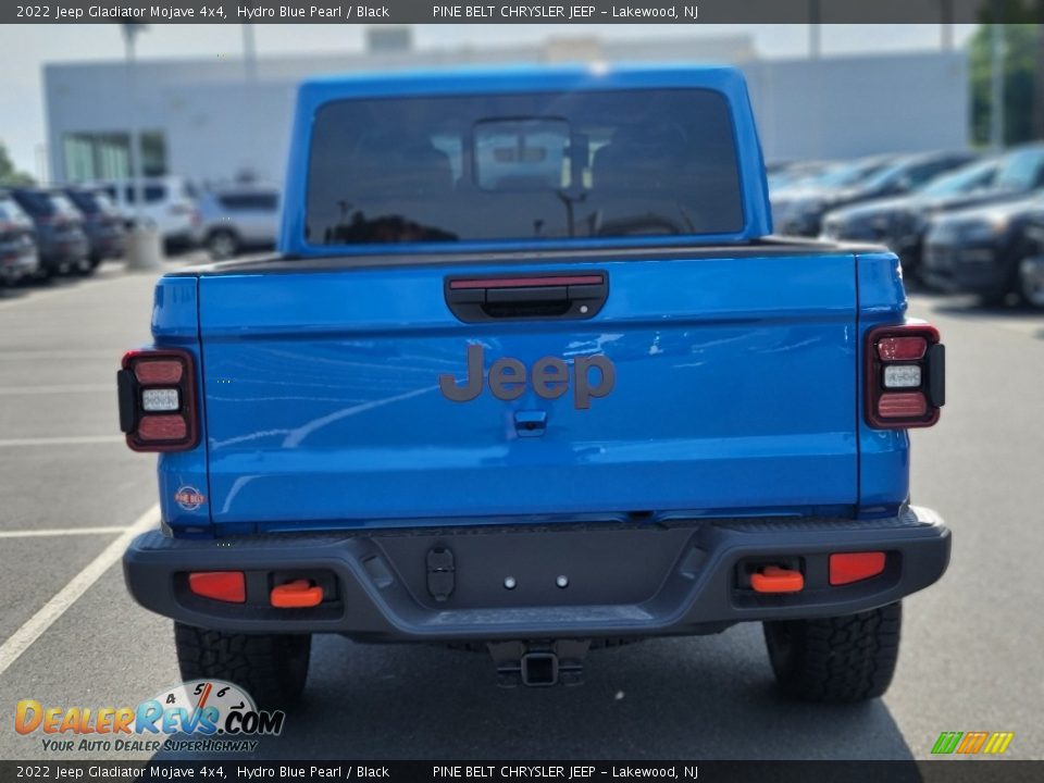 2022 Jeep Gladiator Mojave 4x4 Hydro Blue Pearl / Black Photo #7