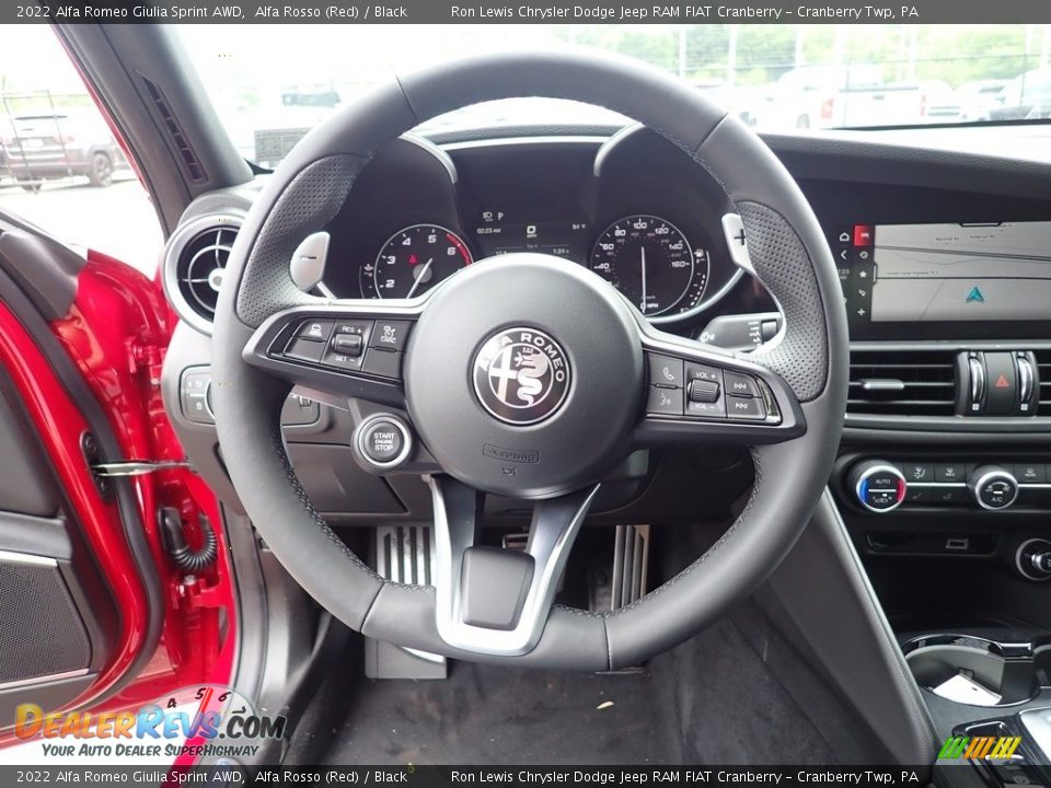 2022 Alfa Romeo Giulia Sprint AWD Steering Wheel Photo #18