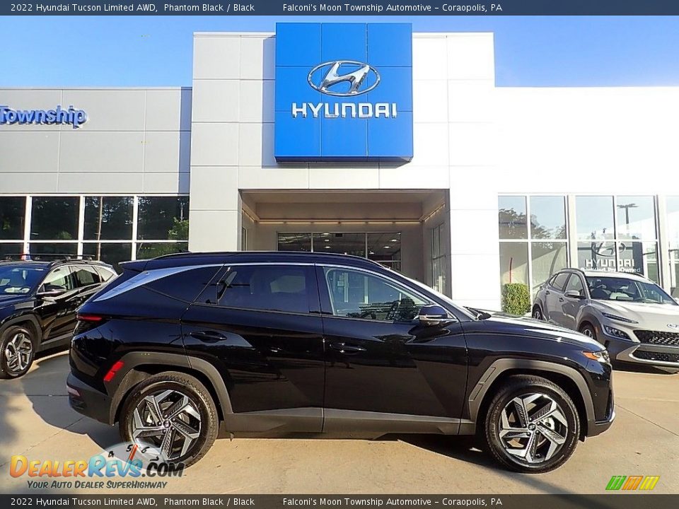2022 Hyundai Tucson Limited AWD Phantom Black / Black Photo #1