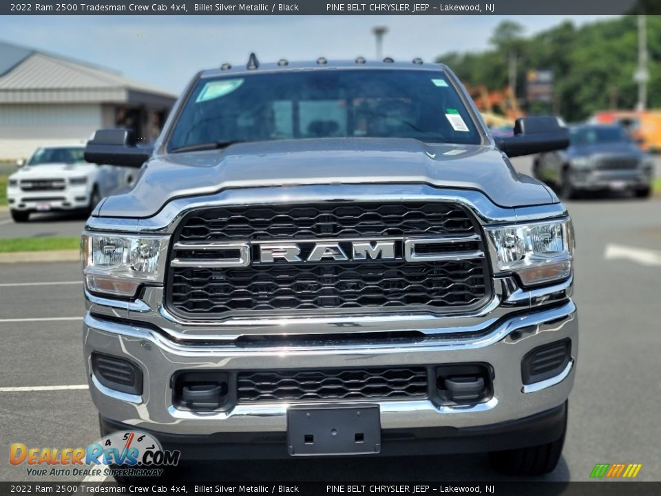 2022 Ram 2500 Tradesman Crew Cab 4x4 Billet Silver Metallic / Black Photo #3