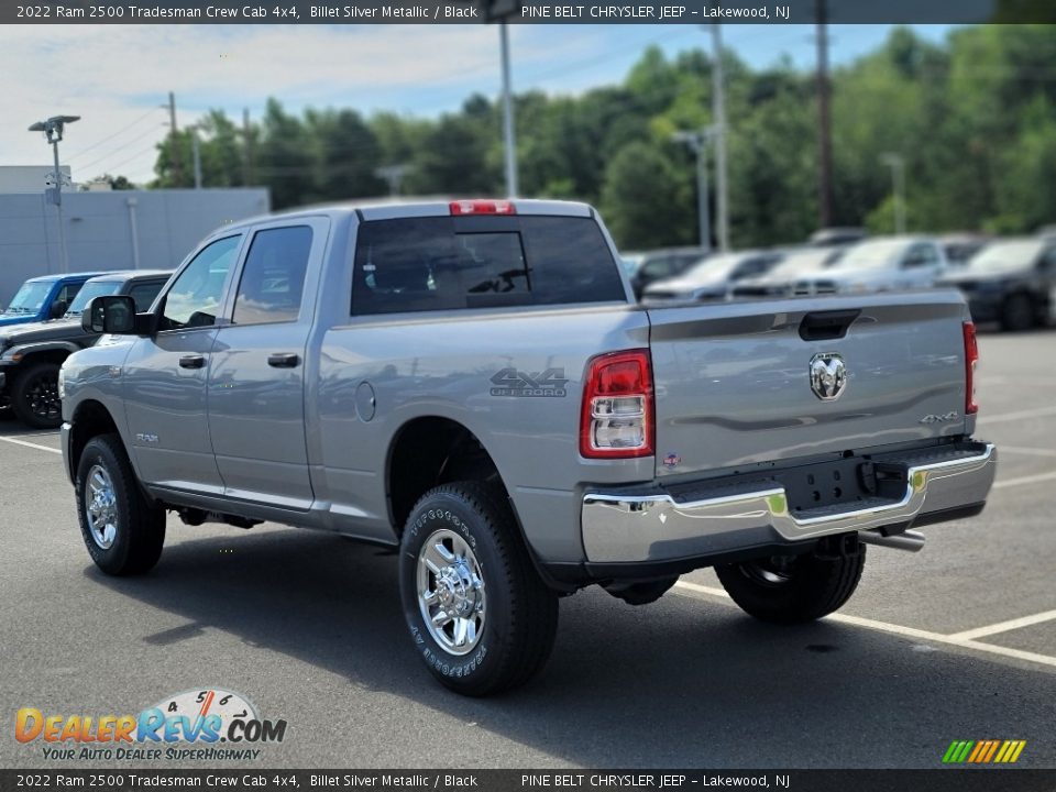 2022 Ram 2500 Tradesman Crew Cab 4x4 Billet Silver Metallic / Black Photo #6