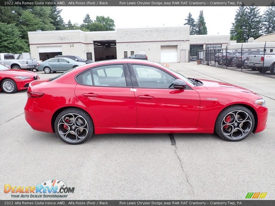 Alfa Rosso (Red) 2022 Alfa Romeo Giulia Veloce AWD Photo #6