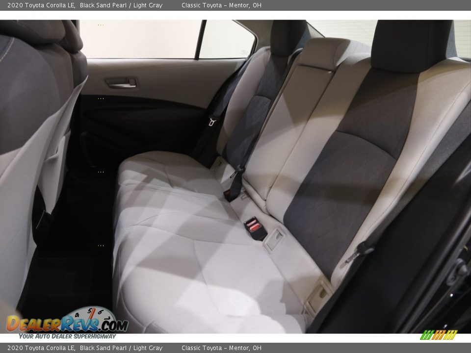 2020 Toyota Corolla LE Black Sand Pearl / Light Gray Photo #15