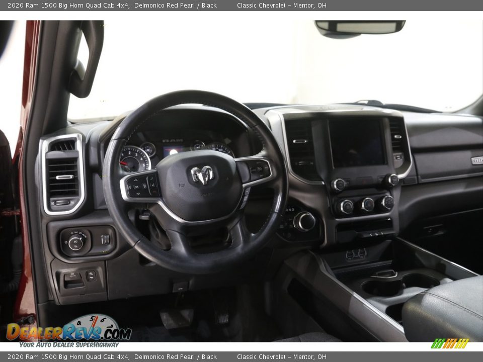 2020 Ram 1500 Big Horn Quad Cab 4x4 Delmonico Red Pearl / Black Photo #6