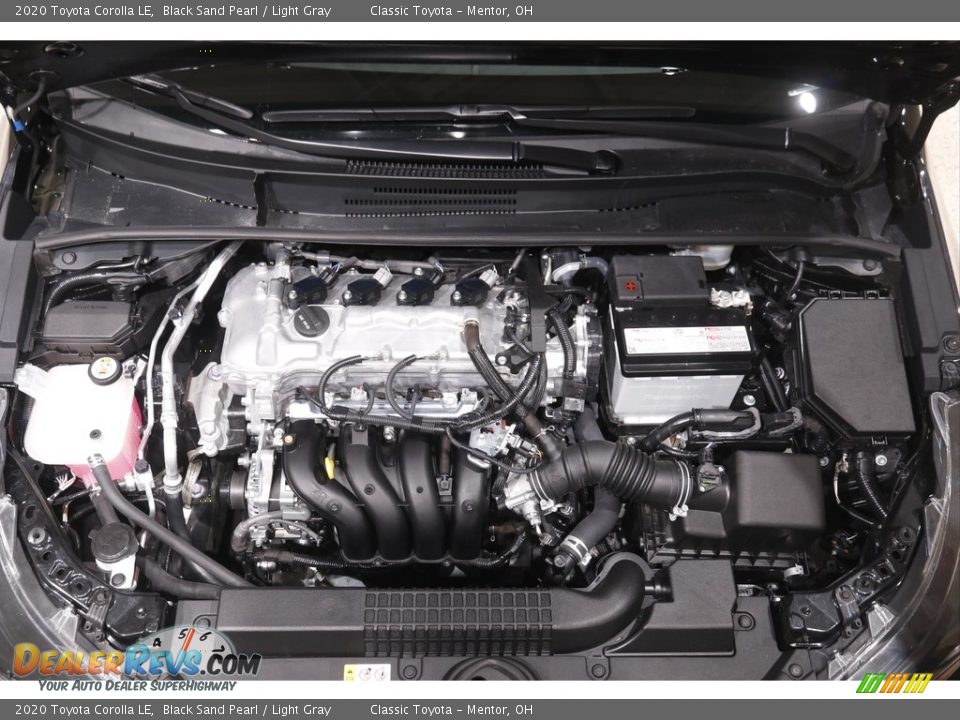 2020 Toyota Corolla LE Black Sand Pearl / Light Gray Photo #17