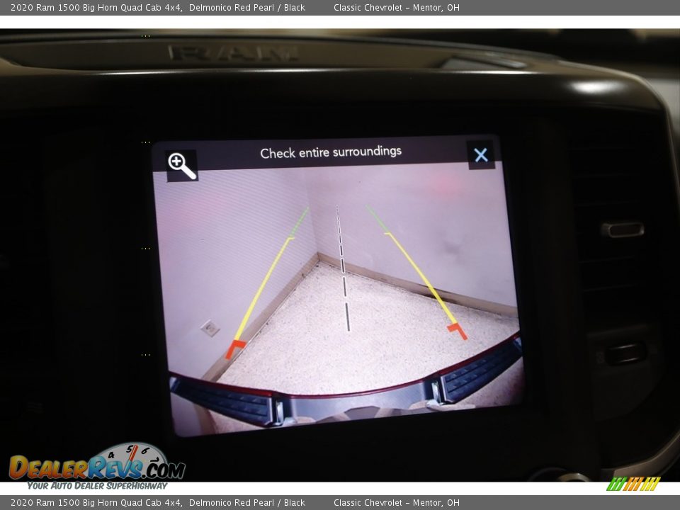 2020 Ram 1500 Big Horn Quad Cab 4x4 Delmonico Red Pearl / Black Photo #14