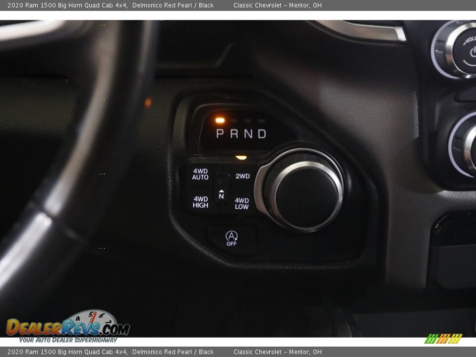 2020 Ram 1500 Big Horn Quad Cab 4x4 Delmonico Red Pearl / Black Photo #15