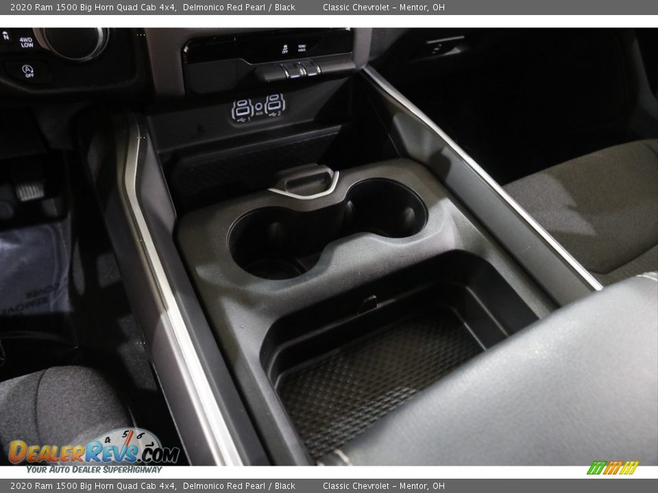 2020 Ram 1500 Big Horn Quad Cab 4x4 Delmonico Red Pearl / Black Photo #16